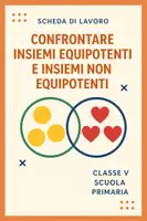 anteprima - Esercizi - Confrontare insiemi equipotenti e insiemi non equipotenti - Pagina di copertina