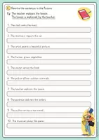 anteprima - Esercizi - Passive Voice – Mega Pacchetto di Schede Didattiche (20+ pagine) – Inglese - Pagina 2