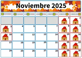 Vista previa - Refuerzo / NEE / Materiales de apoyo - Ayuda Visual: Calendario Septiembre 2025 a Junio 2026 - página 2