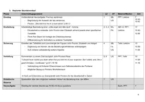 Vorschau - Stundenentwürfe - Unterrichtsentwurf zu The Crucible - John Proctor and Elizabeth (Oberstufe) - Seite 3