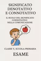 anteprima - Compiti in classe/Test - Il significato denotativo e connotativo nella comunicazione - Pagina di copertina