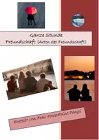 Vorschau - Stundenentwürfe - Freundschaften (unterschiedliche Arten) 2 Stunde - Deckblatt