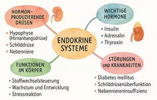 Vorschau - Arbeitsblätter - Arbeitsblatt "Endokrine Systeme" + interaktive Lösung & MP3 + Mindmap - Seite 3