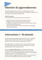 anteprima - Piani di lezione - Rappresentare le nuvole attraverso disegni e schede di osservazione - Pagina 1