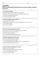 anteprima - Quiz - Microbi e l'importanza dell'igiene - Pagina 1
