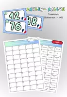 Vorschau - Arbeitsblätter - Zahlen - Rallye Franösisch (Zahlenraum 1 - 100) - Deckblatt