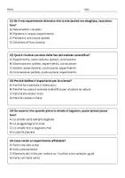 anteprima - Quiz - Le fasi principali del metodo scientifico - Pagina 3