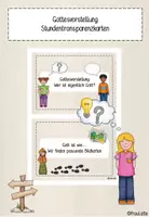 Vorschau - Arbeitsblätter - Gottesvorstellung- Materialpaket - Deckblatt