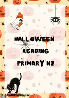 Aperçu - Feuilles d'exercices - Pourquoi célébrons-nous Halloween ? Primaire. Anglais. - Page de couverture