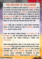 Aperçu - Feuilles d'exercices - Les origines d’Halloween. Collège. Anglais. - Page 1