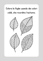 anteprima - Materiale per pittura e bricolage - Foglie artistiche - Lavoretto d'autunno - Pagina 1