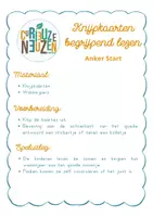 Voorbeeld - Anker start - knijpkaarten begrijpend lezen - Pagina 2