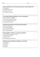 anteprima - Quiz - Raccolta di materiali: Metodo scientifico (Galileo - Quiz) - Pagina 2