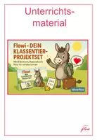 Vorschau - Arbeitsblätter - Klassentierprojekt_Flowi findet eine Klasse - Deckblatt