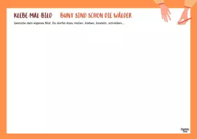 Vorschau - Arbeitsblätter - Bunt sind schon die Wälder: Bastelbogen und Bilderkarten / Lied / Musik im Herbst - Seite 2