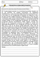 Vorschau - Arbeitsblätter - Fremdsprachenkorrespondent Beruf Arbeitsblätter mit Fragen + Lösungen Deutsch DaZ AB - Seite 1