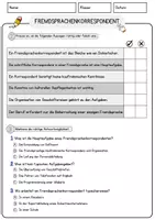 Vorschau - Arbeitsblätter - Fremdsprachenkorrespondent Beruf Arbeitsblätter mit Fragen + Lösungen Deutsch DaZ AB - Seite 2