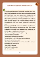Vorschau - Arbeitsblätter - Deutsch Leseverstehen Erntedankfest Herbst-Krimi (Klasse 4-6) - Seite 1