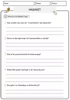 Vorschau - Arbeitsblätter - Hausarzt Beruf Arbeitsblätter mit Fragen + Lösungen Deutsch DaZ AB - Seite 3