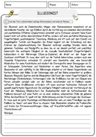 Vorschau - Arbeitsblätter - llusionist Beruf Arbeitsblätter mit Fragen + Lösungen Deutsch DaZ AB - Seite 1