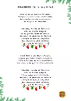 Vista previa - Unidades / Secuencias / Situaciones de Aprendizaje - Villancicos Navidonga y Navidad (it's my life) - página 2