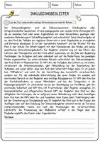Vorschau - Arbeitsblätter - nklusionsbegleiter Beruf Arbeitsblätter mit Fragen + Lösungen Deutsch DaZ AB - Seite 1