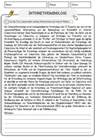 Vorschau - Arbeitsblätter - nternetkriminologe Beruf Arbeitsblätter mit Fragen + Lösungen Deutsch DaZ AB - Seite 1