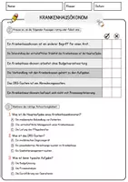 Vorschau - Arbeitsblätter - Krankenhausökonom Beruf Arbeitsblätter mit Fragen + Lösungen Deutsch DaZ AB - Seite 2