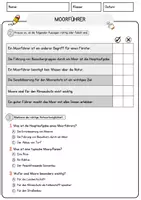 Vorschau - Arbeitsblätter - Moorführer Beruf Arbeitsblätter mit Fragen + Lösungen Deutsch DaZ AB - Seite 2