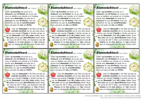 Vorschau - Mal- und Bastelvorlagen - Rezept Blumenkohlnest Feriengruß Klasse 4 bis 9 - Seite 3