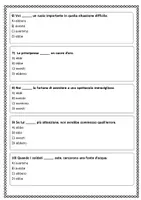 anteprima - Esercizi - Coniugare tutte le forme del verbo "Avere" al passato remoto - Pagina 3