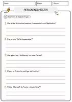 Vorschau - Arbeitsblätter - Personenschützer Beruf Arbeitsblätter mit Fragen + Lösungen Deutsch DaZ AB - Seite 3
