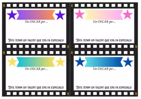 Vista previa - Manualidades / Dibujos para colorear - Els Oscars a l'aula - página 3