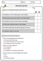 Vorschau - Arbeitsblätter - Projektleiter Beruf Arbeitsblätter mit Fragen + Lösungen Deutsch DaZ AB - Seite 2