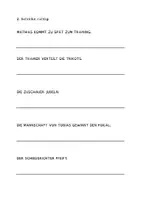 Vorschau - Arbeitsblätter - Wortartenübung Fußball - Seite 1
