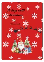 Vorschau - Mal- und Bastelvorlagen - 24 Days until Christmas- ein Ausmalbuch für die Adventszeit - Deckblatt