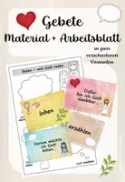 Vorschau - Arbeitsblätter - Gebete Material + Arbeitsblatt - Deckblatt