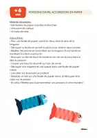 Aperçu - Matériel pour travaux manuels / dessin - Activité manuelle poisson - Page 2
