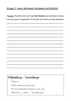 Vorschau - Arbeitsblätter - Erebos Charakterisierung innere Merkmale - Deckblatt