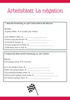 Vorschau - Arbeitsblätter - Die Verneinung: Das Komplett-Set (Erklärung, Übungen, Prüfung) - Seite 3
