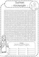 Vorschau - Arbeitsblätter - Suchsel Feste im Kirchenjahr (Katholisch) - Klasse 2-5 - Seite 3