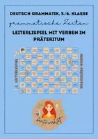 Vorschau - Spiele - Leiterlispiel Infinitiv-Präteritum - Deckblatt