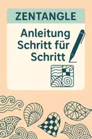 Vorschau - Arbeitsblätter - Zentangle- Schritt für Schritt für Kinder - Deckblatt