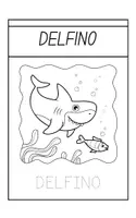 anteprima - Opere didattiche / Libri di testo - GLI ANIMALI DELL'OCEANO: libro da colorare - Pagina 3