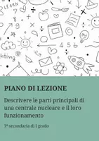 anteprima - Piani di lezione - PL funzionamento parti della centrale nucleare - Pagina di copertina