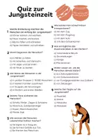Vorschau - Arbeitsblätter - Quiz zur Alt- und Jungsteinzeit - Deckblatt