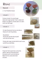 Vorschau - Arbeitsblätter - Anleitung Rose töpfern - Muttertag - Seite 2