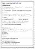 anteprima - Esercizi - SL processo di fissione nucleare e produzione di energia - Pagina 1