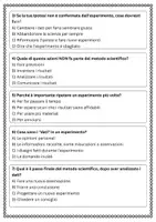 anteprima - Esercizi - Aplicare il metodo scientifico a semplici esperimenti - Pagina 2