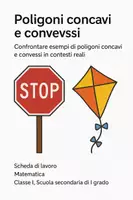 anteprima - Schede informative - Confrontare esempi di poligoni concavi e convessi in contesti reali. - Pagina di copertina
